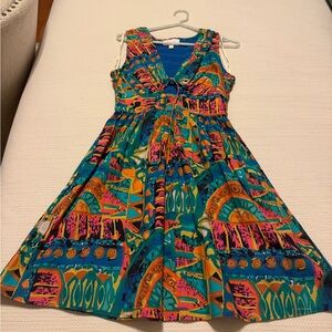 Cleobella Aztec Print Dress XS